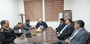بررسی روند خدمات قضایی شهرستان زارچ در بازدید رئیس سازمان زندان‌ها