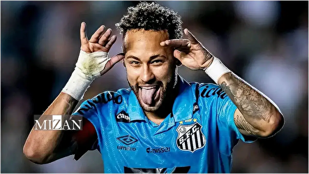 به یاد روز‌های درخشان؛ جادوی نیمار با زانوی مصدوم سانتوس را در لیگ نگه داشت!