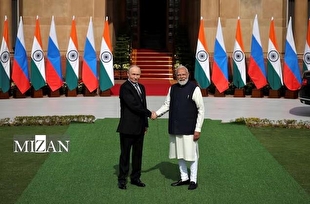 دیدار پوتین و مودی در هند/ تاکید طرفین بر تعهد به حل موضوع هسته‌ای ایران از طریق گفت‌و‌گو