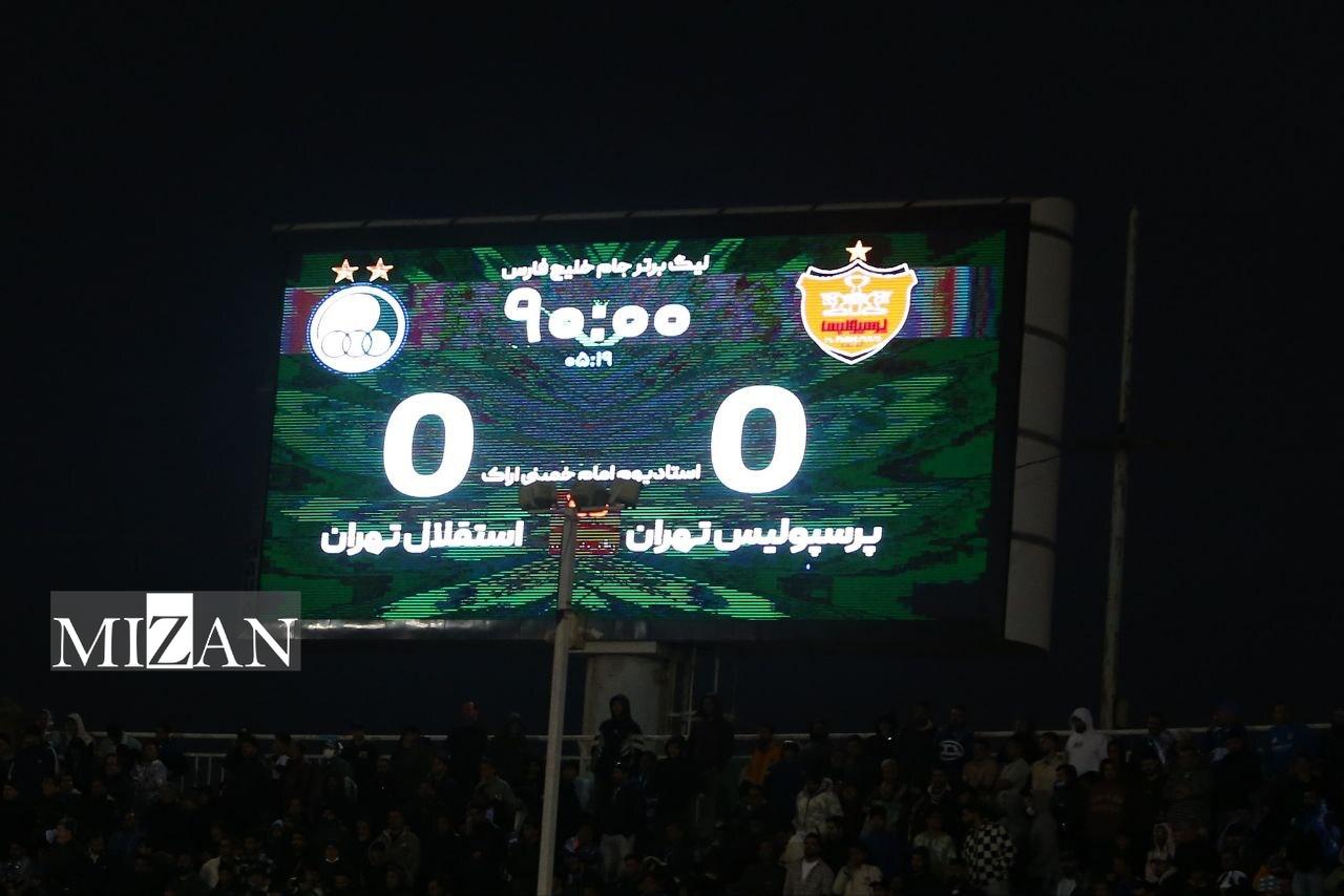 دربی ۱۰۶ همان همیشگی؛ سَرد و بی‌روح/ استقلال و پرسپولیس با یک تساوی کسل‌کننده، اراک را ترک کردند