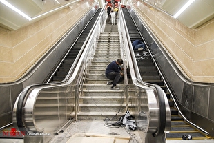 ورود ۱۲ پله‌برقی جدید به شبکه مترو تهران همزمان با بهره‌برداری از ایستگاه مریم مقدس (س)