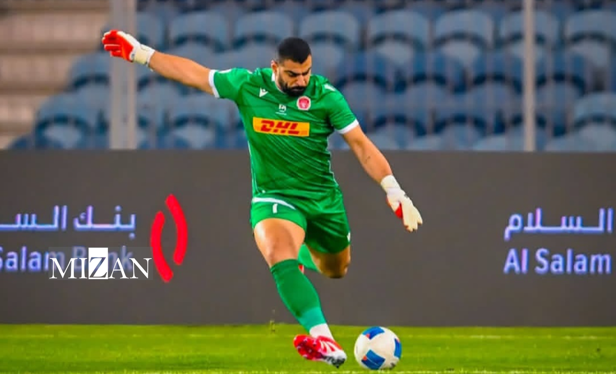 دروازه‌بان معروف المحرق بازی با استقلال را از دست داد