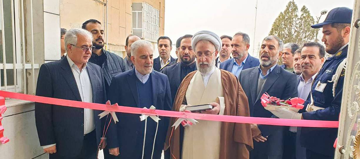 افتتاح پروژه‌های ورزشی، درمانی و عمرانی اردوگاه کاردرمانی زنجان با حضور دادستان‌کل کشور و رئیس سازمان زندان‌ها