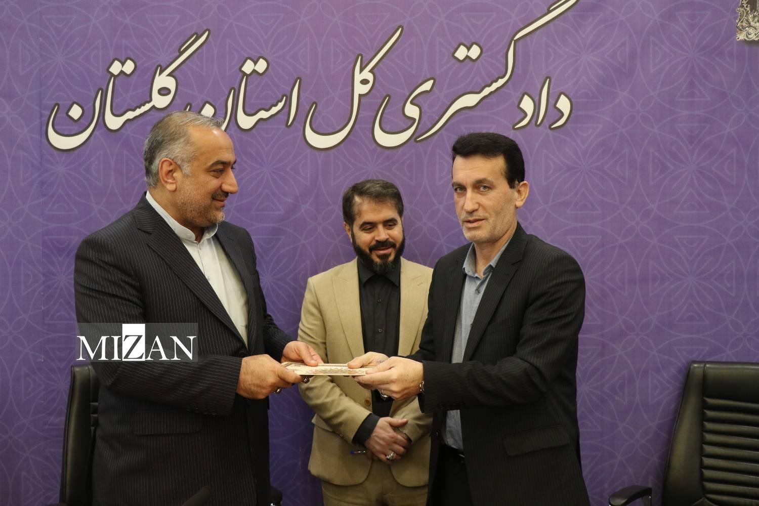 تقدیر از کارکنان مالی دادگستری گلستان اضافه شدن ۱۲ هزار متر مربع به فضای اداری حوزهای قضایی گلستان