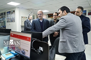 رئیس کل دادگستری و دادستان همدان از خبرگزاری میزان بازدید کردند