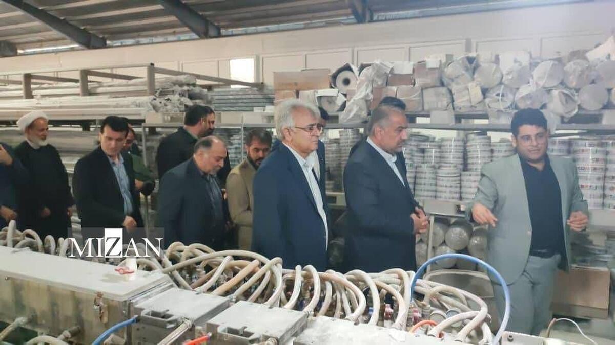 بازدید میدانی مسئولان قضایی استان گلستان از واحد‌های تولیدی رامیان/ ورود قضایی برای رفع موانع صدور اسناد ۳۵ واحد تولیدی