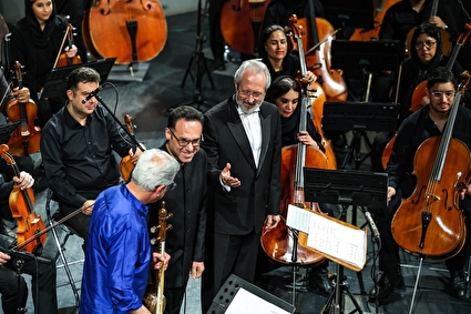 اجرای ارکستر موسیقی ملی ایران