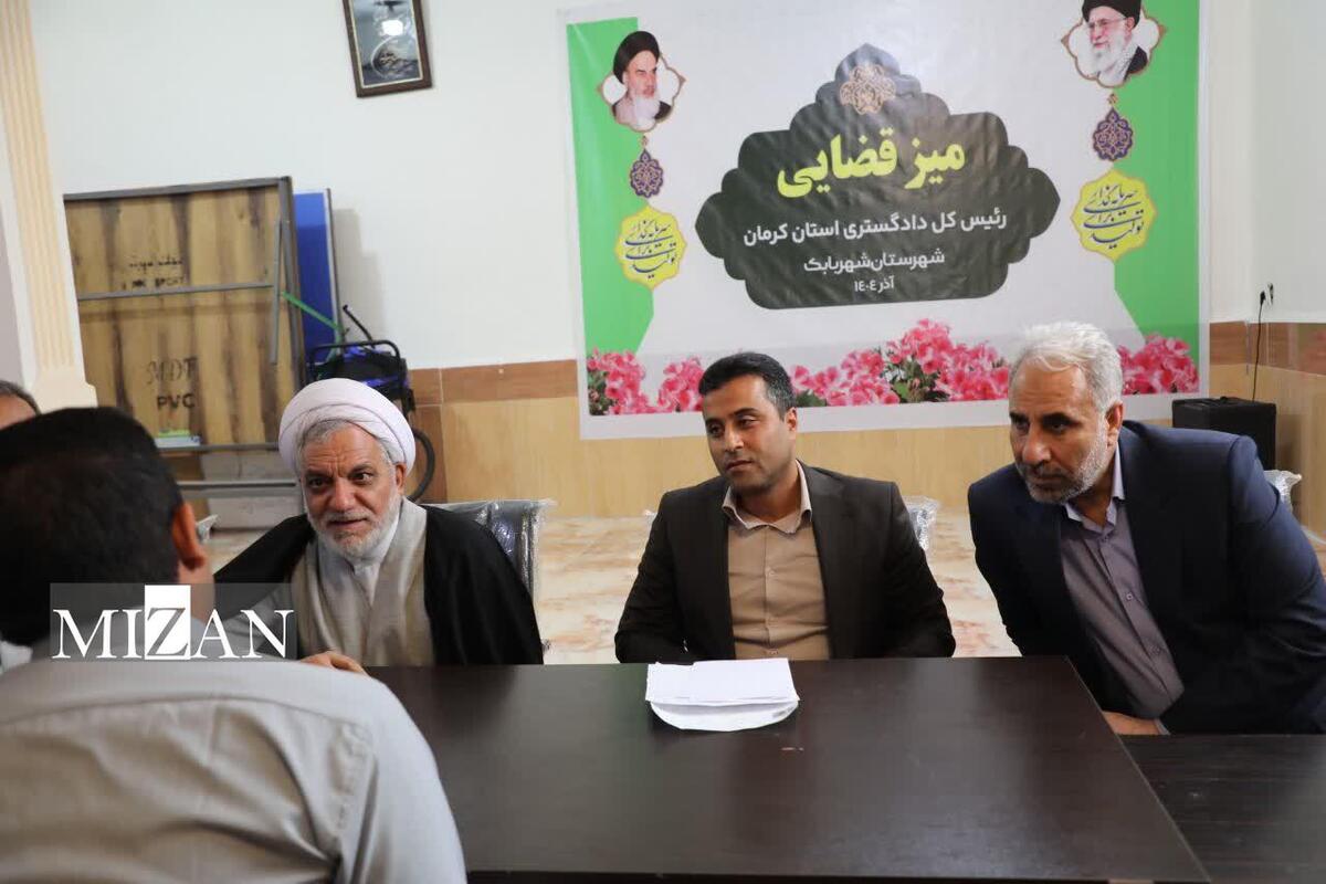 رئیس کل دادگستری کرمان از زندان شهربابک بازدید کرد