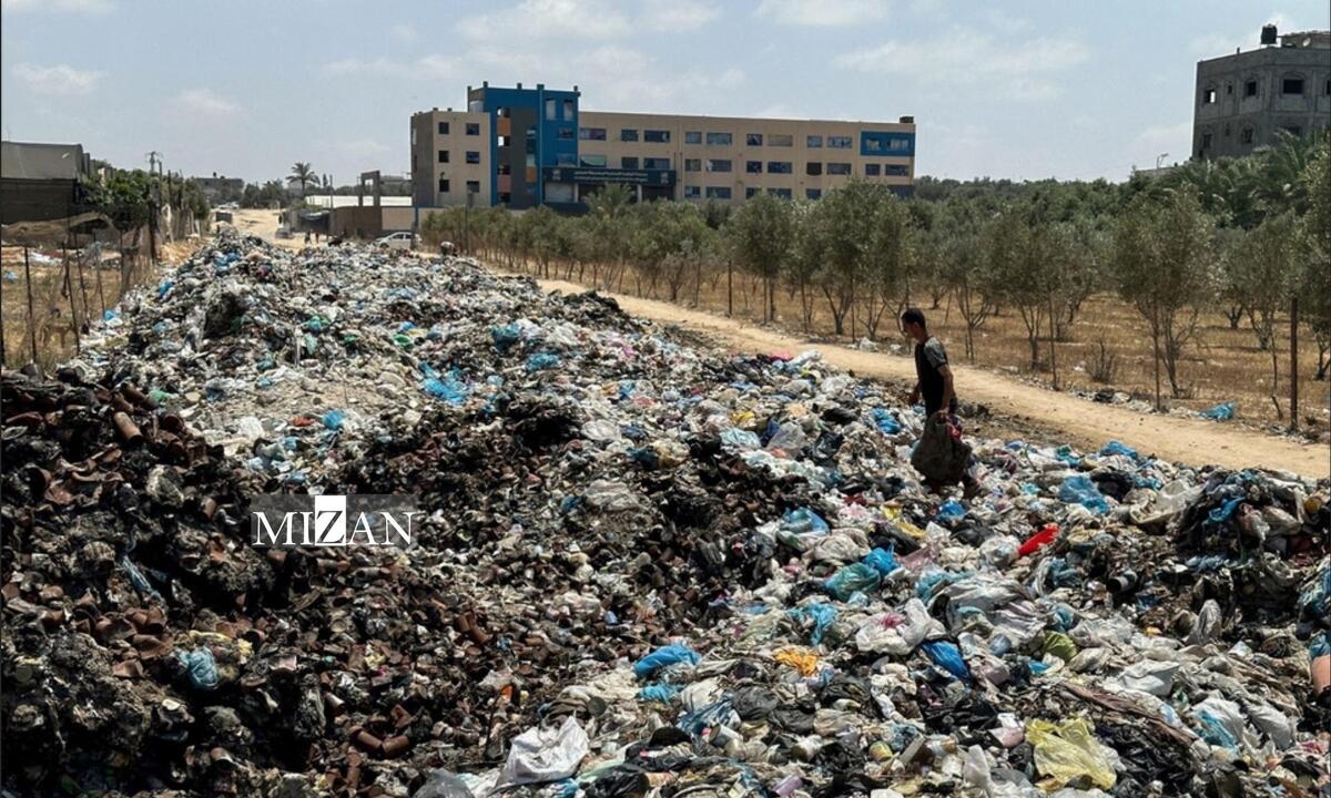پسماند‌های خطرناک در غزه؛ تهدیدی جدی برای سلامت فلسطینیان