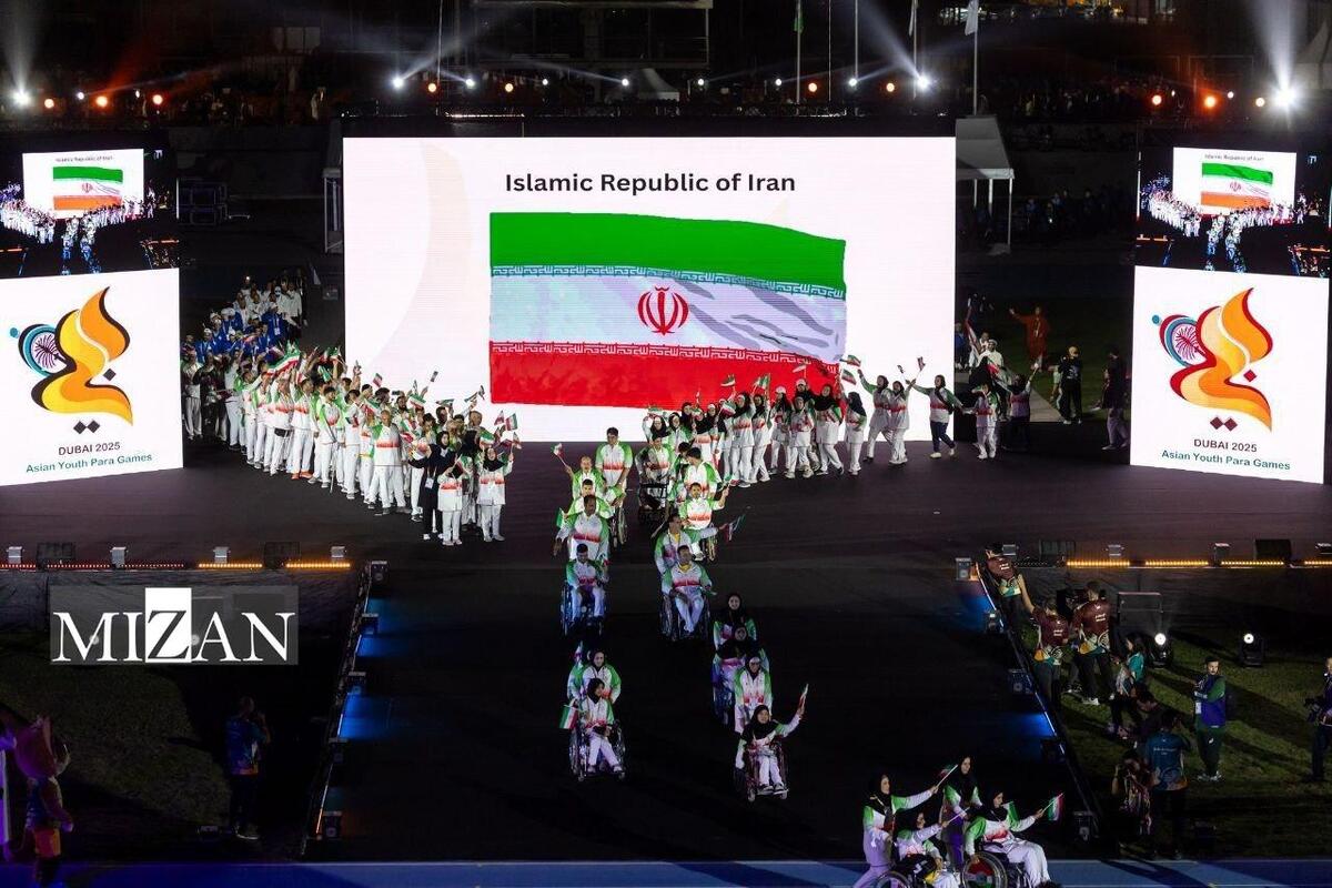 پنجمین دوره بازی‌های پاراآسیایی دبی با برگزاری مراسم افتتاحیه رسماً آغاز شد/ درخشش فرزندان ایران در رژه ورزشکاران