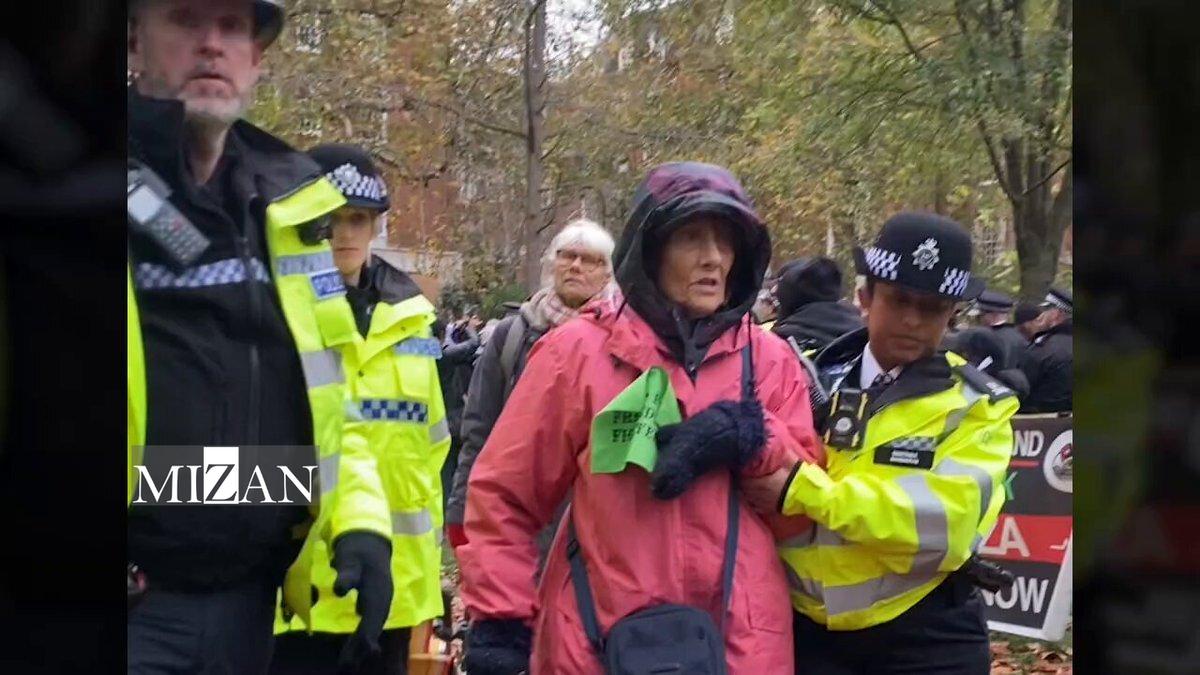 بازداشت حامیان فلسطین در انگلیس سرکوب نظاممند حامیان فلسطین در انگلیس؛ ۹۰ معترض بازداشت شدند