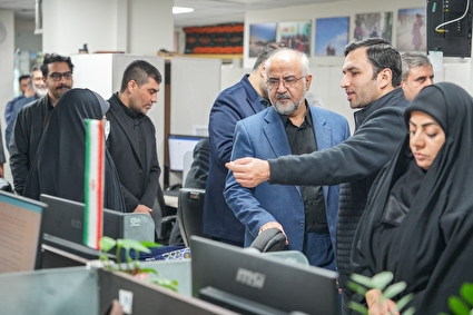 بازدید رئیس حوزه ریاست قوه قضاییه از مرکز رسانه و خبرگزاری میزان