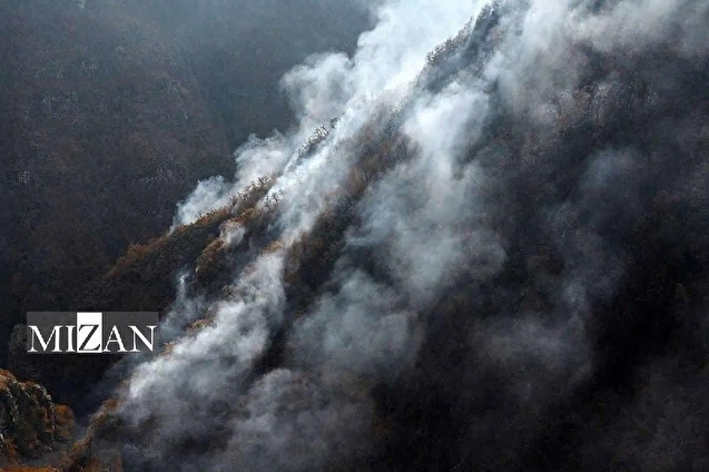 بازدید میدانی دادستان مرکز استان مازندران از محل آتش‌سوزی جنگل‌های الیت/ تحقیقات برای روشن شدن علت آتش‌سوزی ادامه دارد