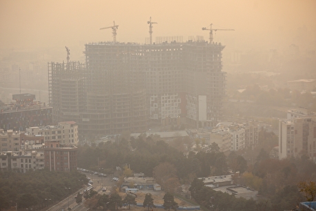 هشدار نارنجی آلودگی هوای تهران