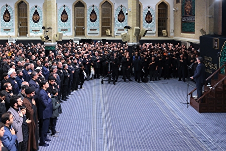 مراسم عزاداری شب شهادت حضرت فاطمةالزهرا سلام‌الله‌علیها در حسینیه امام خمینی(ره)