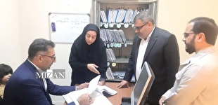 بازدید رئیس کل دادگستری استان هرمزگان از حوزه قضایی شهرستان سیریک