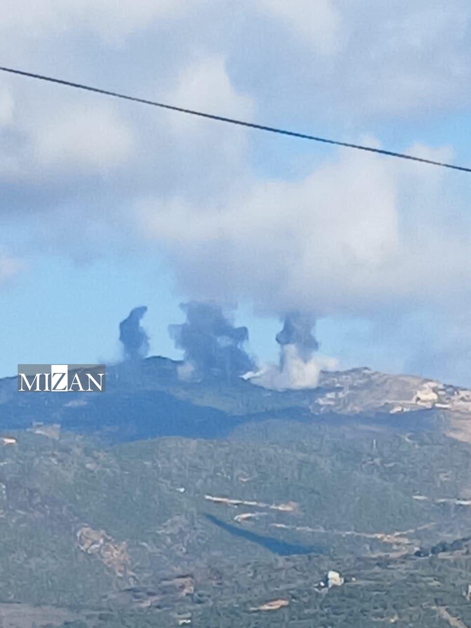 حمله هوایی رژیم صهیونیستی به مناطق مختلف لبنان