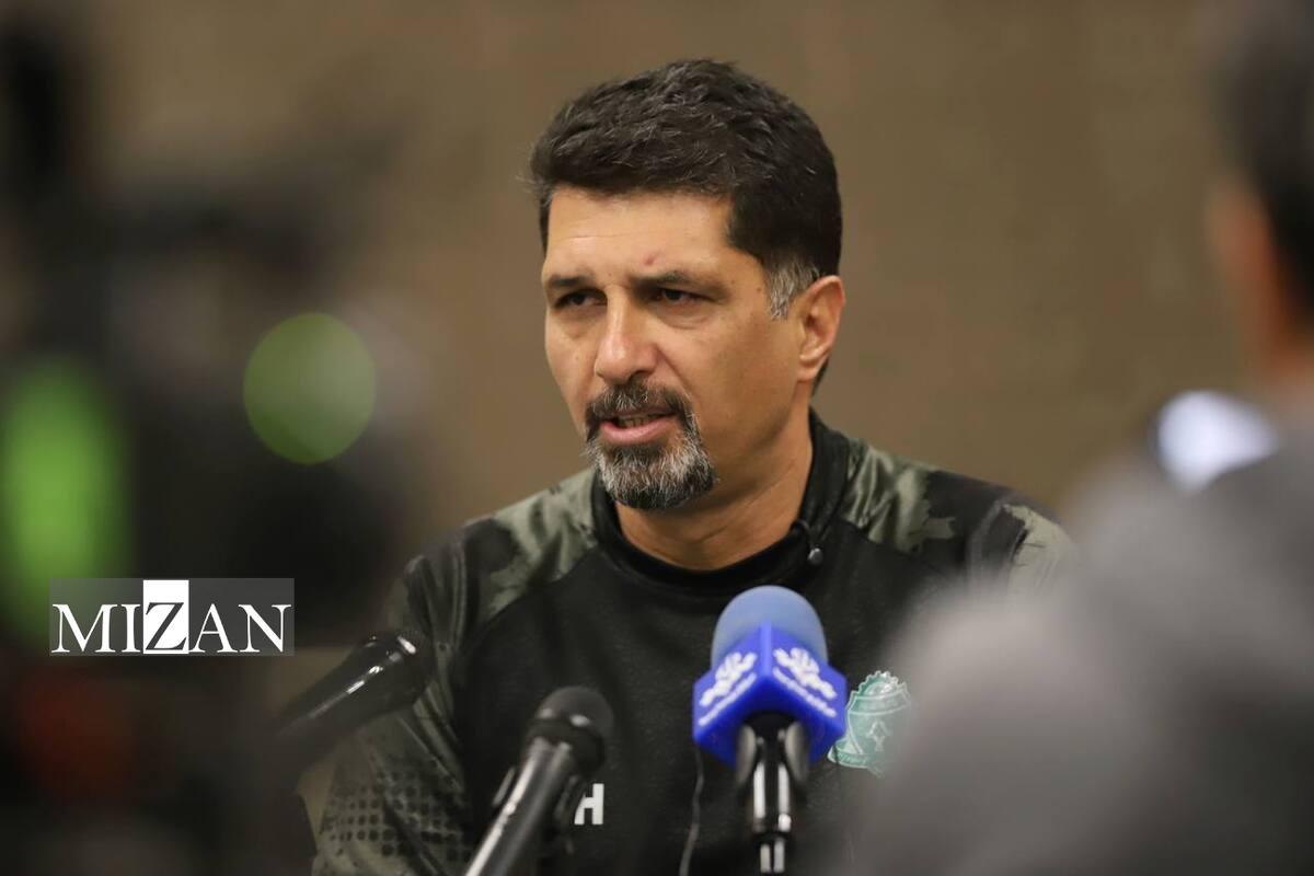 حسینی: هر اشتباه مقابل پرسپولیس می‌تواند گران تمام شود/ کیفیت زمین شهر قدس شایسته فوتبال ما نیست