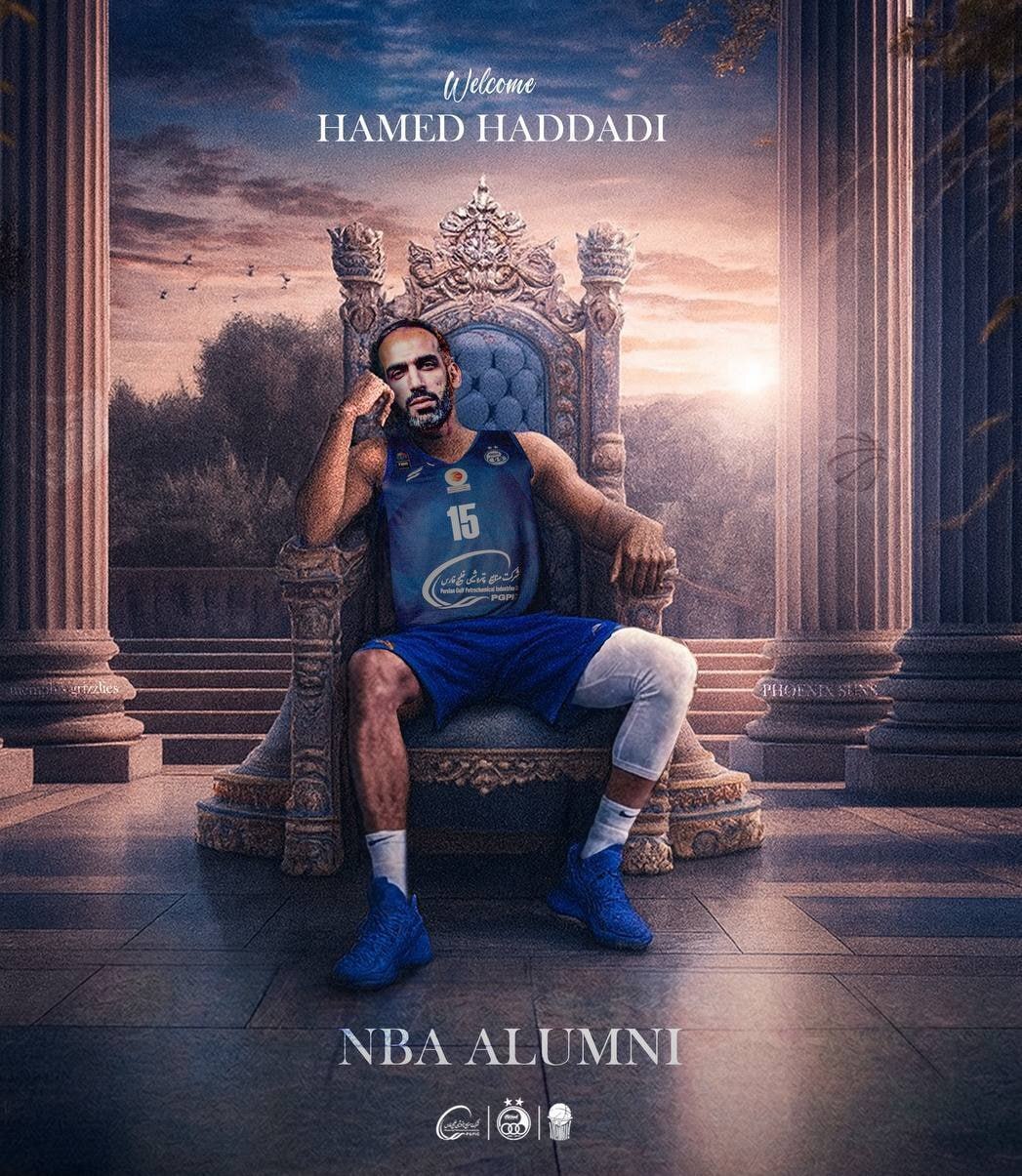 استقلال بمب بسکتبال ترکید؛ حامد حدادی به استقلال پیوست