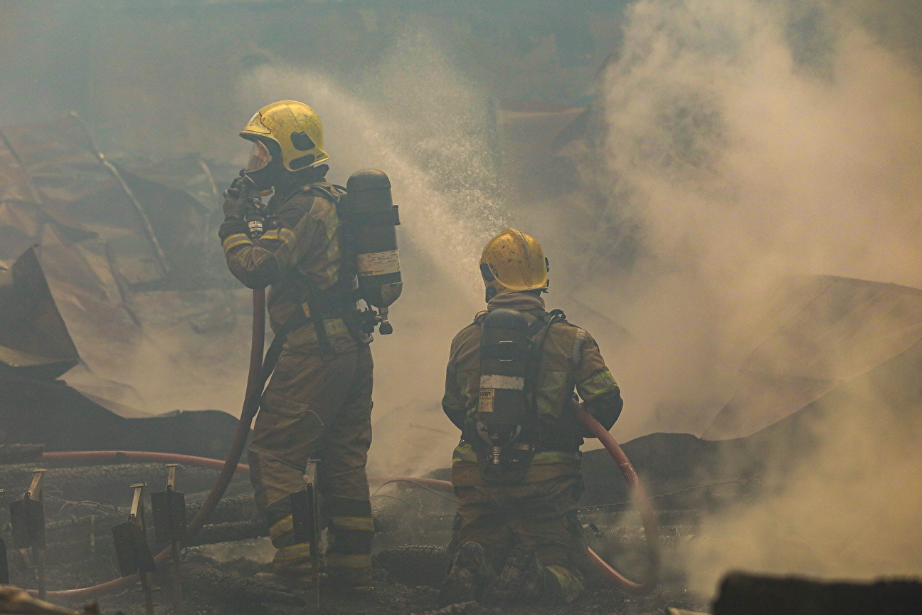آتش سوزی سینمای متروکه در خیابان لاله زار