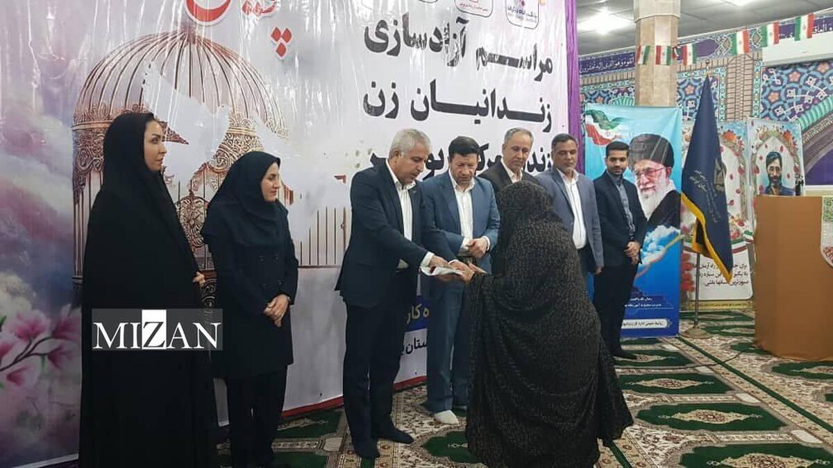 ۶ زندانی زن جرایم غیرعمد در بوشهر به مناسبت میلاد حضرت فاطمه (س) آزاد شدند