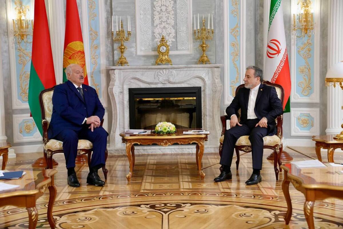 سفر وزیر امور خارجه به بلاروس/ عراقچی با لوکاشنکو دیدار کرد
