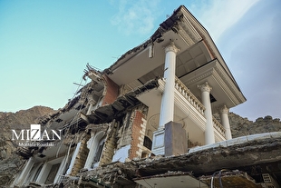 وضعیت ابر ویلای معروف جاده چالوس بعد از اجرای حکم تخریب بخش غیرمجاز