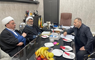 حضور دبیر شورای عالی انقلاب فرهنگی و معاون فرهنگی وزارت ورزش در فدراسیون هاکی