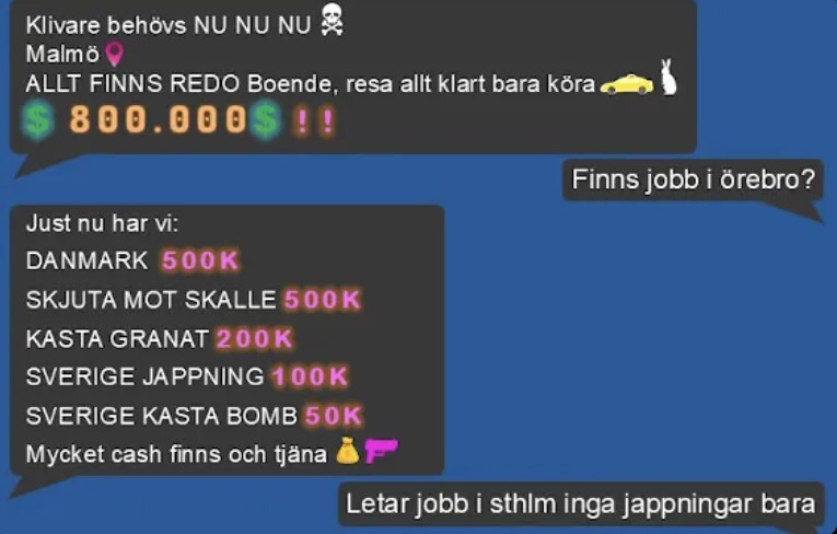 روایتی هولناک از بهکارگیری کودکان در شبکههای جنایتکار سوئد روایتی هولناک از بهکارگیری کودکان در شبکههای جنایتکار سوئد