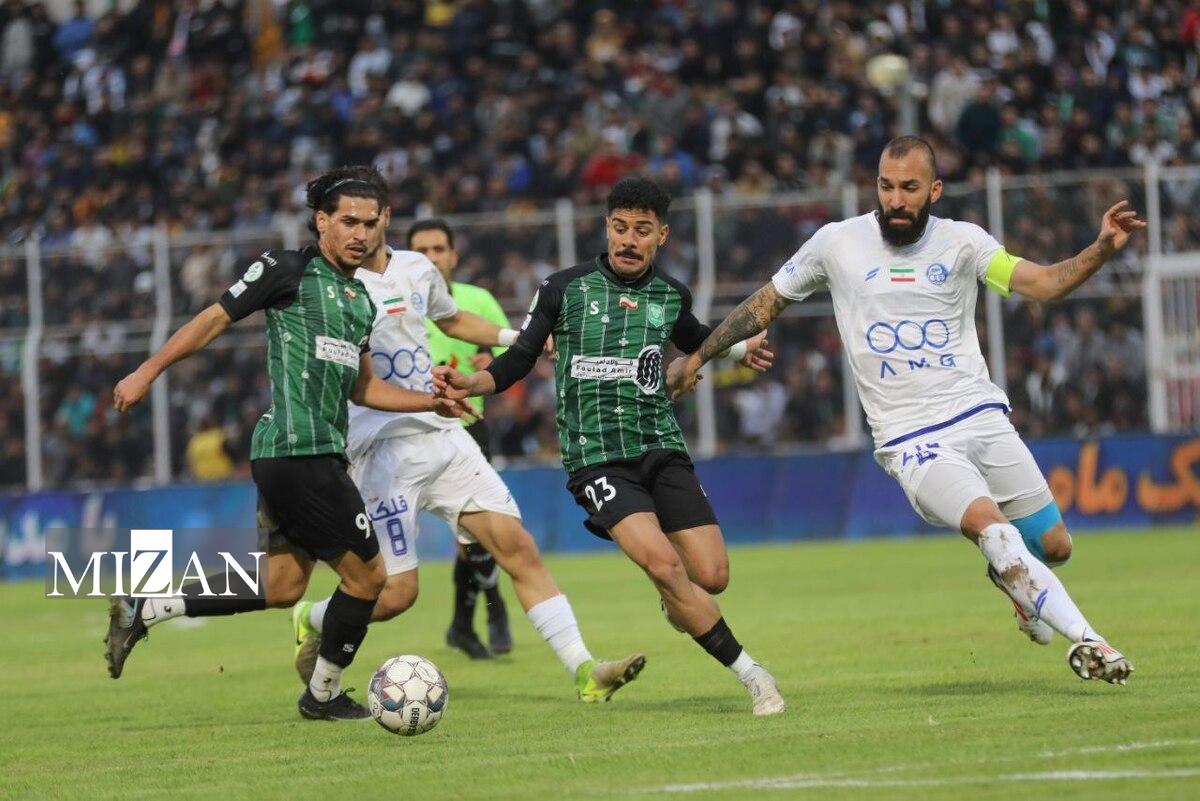 خیبر خرم‌آباد و استقلال با تساوی به رختکن رفتند