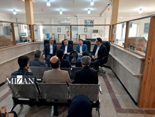 بازدید رئیس سازمان ثبت اسناد و املاک کشور از فعالیت‌های ثبتی شهرستان کنگان