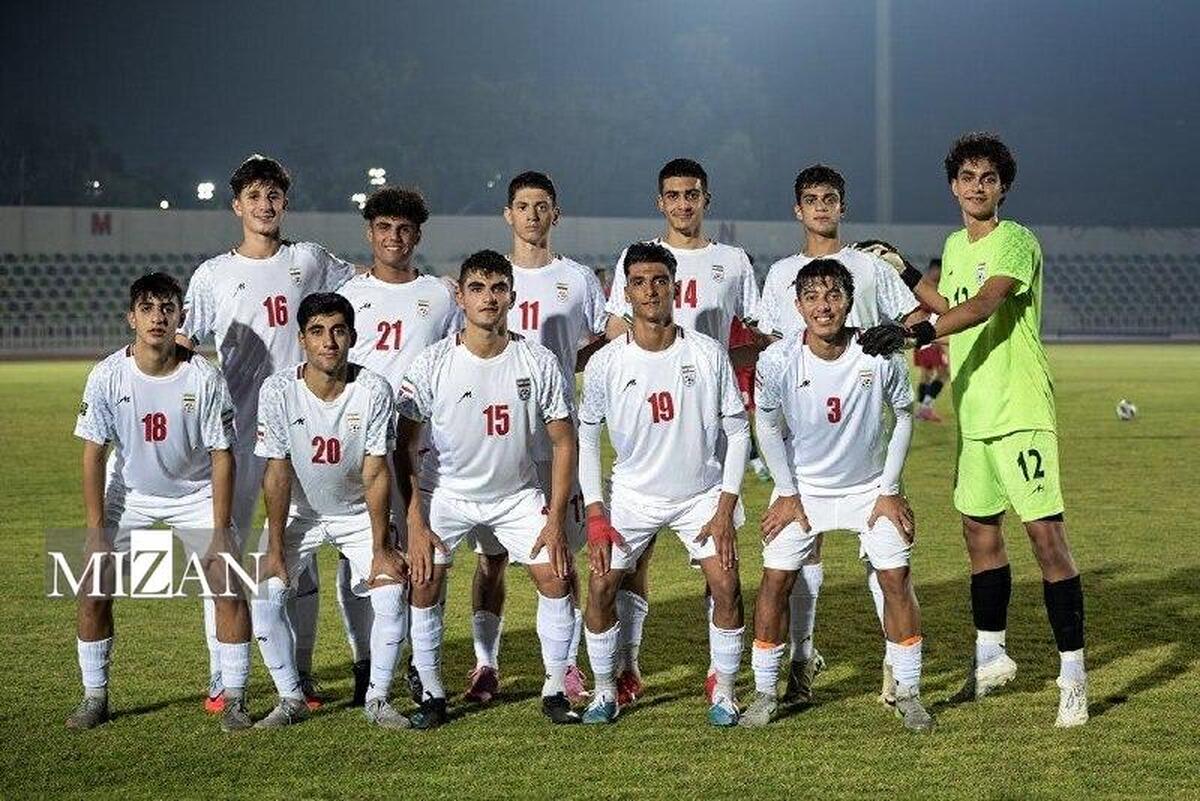 فوتبال مقدماتی زیر ۱۷ سال آسیا| شروع مقتدرانه تیم ملی ایران با گلباران چین‌تایپه