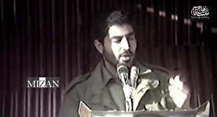 فیلم منتشرنشده سخنرانی حاج قاسم در ایام فاطمیه در دوران دفاع مقدس