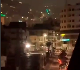 حمله نیروی اشغالگر صهیونیستی به نابلس با پشتیبانی بولدوزر نظامی