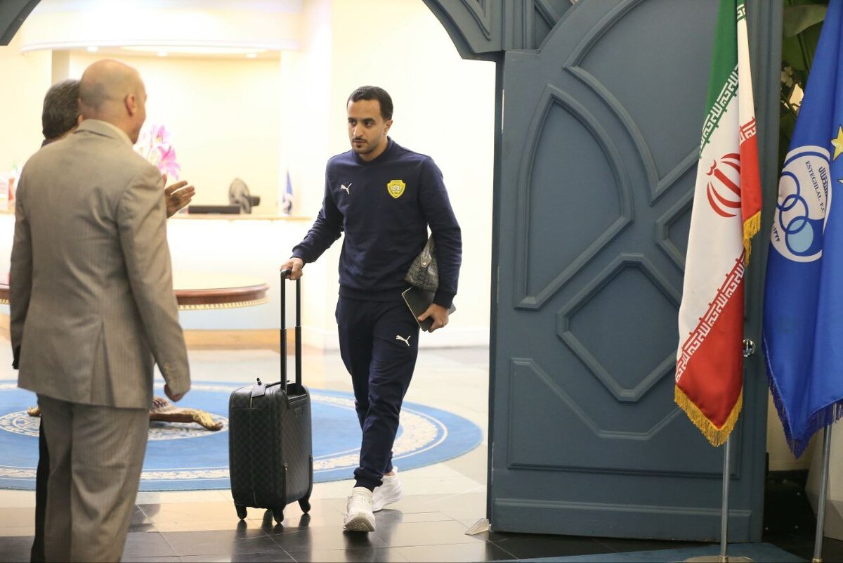 کاروان تیم فوتبال الوصل عربستان وارد تهران شد
