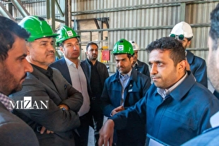 دادستان کرمان در بازدید از کارخانه فولاد مشیز بردسیر برای افزایش سهمیه گاز مهلت ۲۰ روزه تعیین کرد