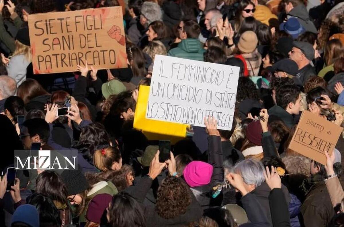 ناتوانی ایتالیا از مهار خشونت علیه زنان