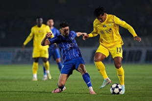 پیروزی استقلال مقابل الوصل امارات در نیمه اول