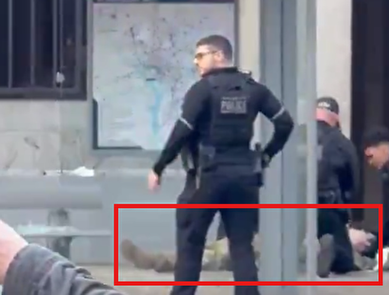 لحظه تیراندازی یک افغانستانی به گارد ملی آمریکا در واشنگتن