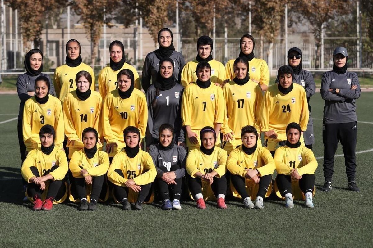 تورنمنت فوتبال دختران کافا| پیروزی تیم ملی ایران برابر ترکمنستان