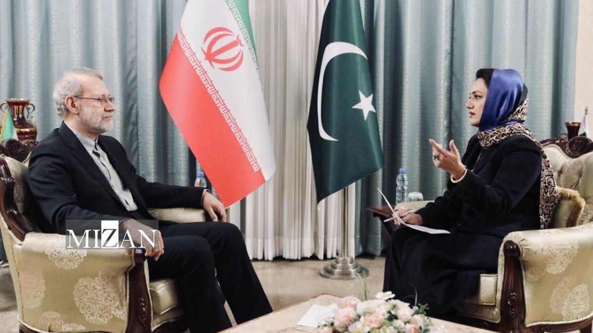 لاریجانی: ایران هیچ‌وقت مذاکرات واقعی را نفی نکرده است/ توسعه روابط اقتصادی با پاکستان در راس امور قرار دارد