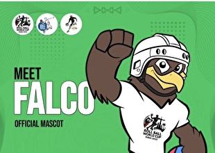 «فالکو»؛ نماد رسمی جام جهانی رولبال شد