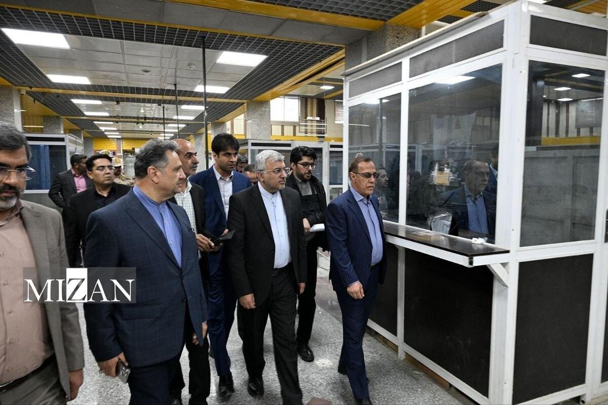 بازدید معاون دیپلماسی اقتصادی وزارت امور خارجه از پایانه‌های میلک و میرجاوه