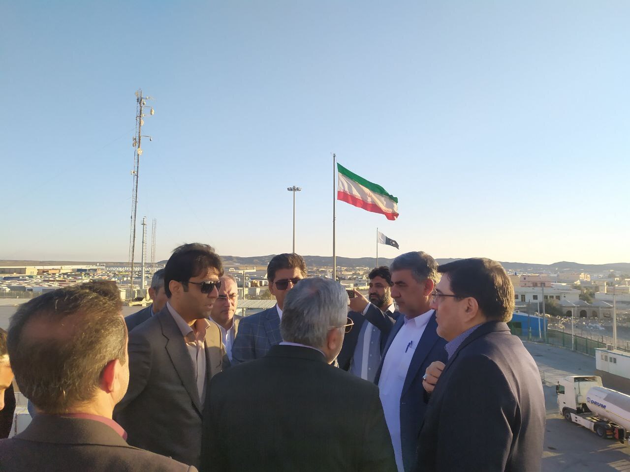 بازدید معاون دیپلماسی اقتصادی وزارت امور خارجه از پایانه‌های میلک و میرجاوه