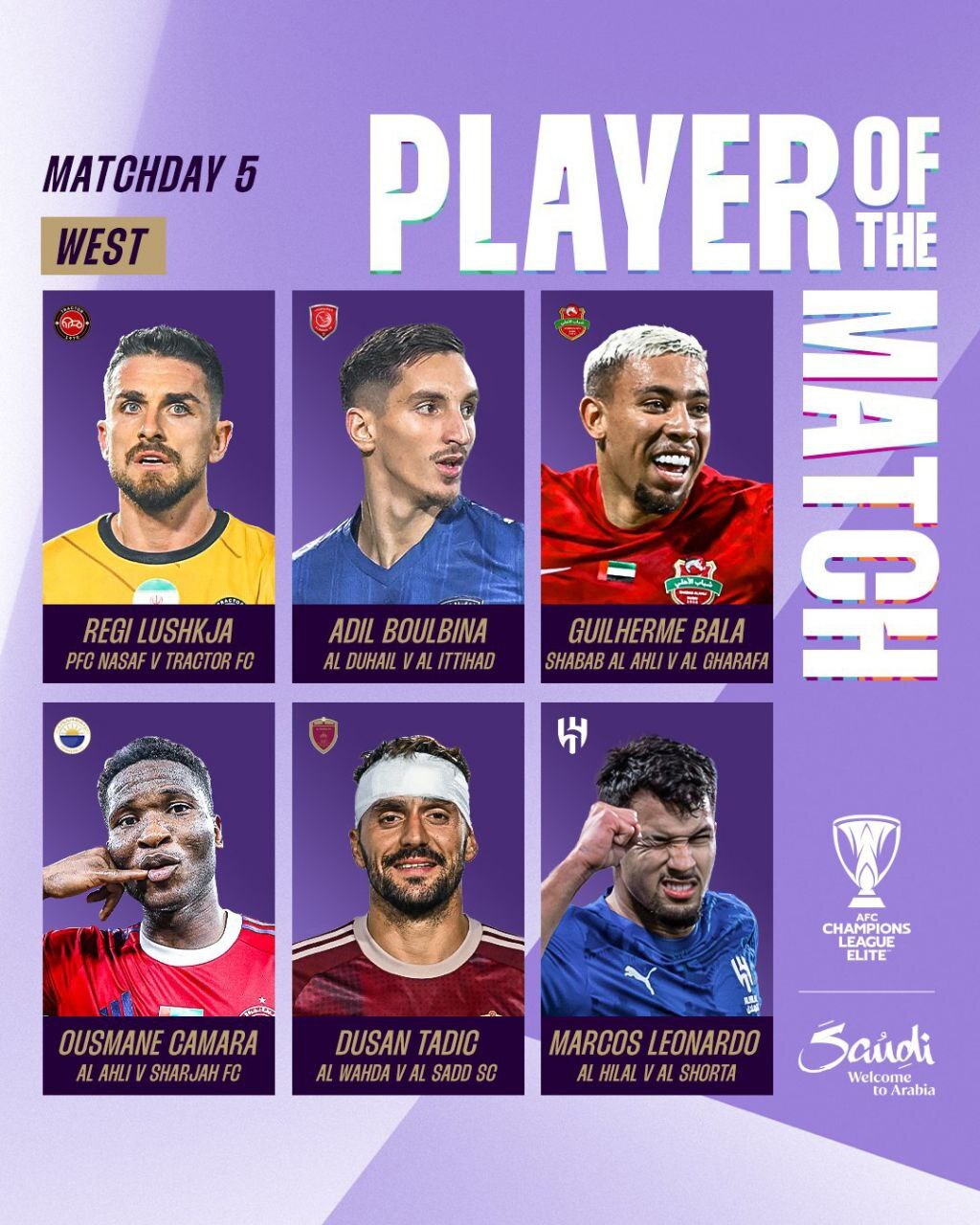 هافبک تراکتور؛ کنار بنزما در میان برترینهای لیگ نخبگان آسیا هافبک تراکتور؛ کنار بنزما در میان برترینهای لیگ نخبگان آسیا