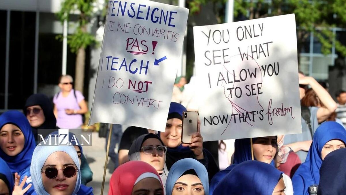 اقدام اسلام&zwnj;ستیزانه کانادا؛ اعتراض فعالان به قانون جدید استان کِبِک