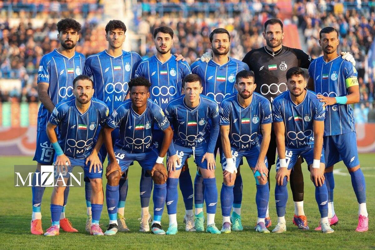 ترکیب استقلال مقابل فولاد اعلام شد