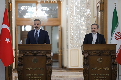 دیدار وزرای امور خارجه ایران و ترکیه