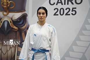 کاراته قهرمانی جهان| گلشادنژاد نخستین طلا را برای ایران ضرب کرد