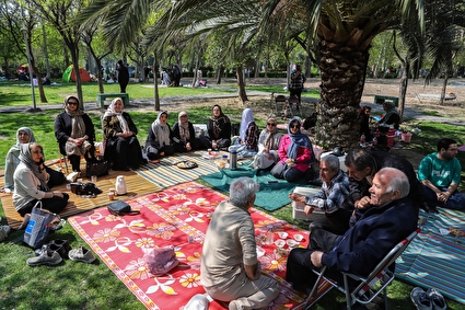روز طبیعت در پارک لاله